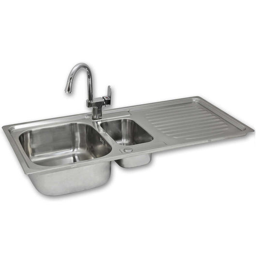 Premium Stainless Steel Kitchen Sink & Confetti Tap