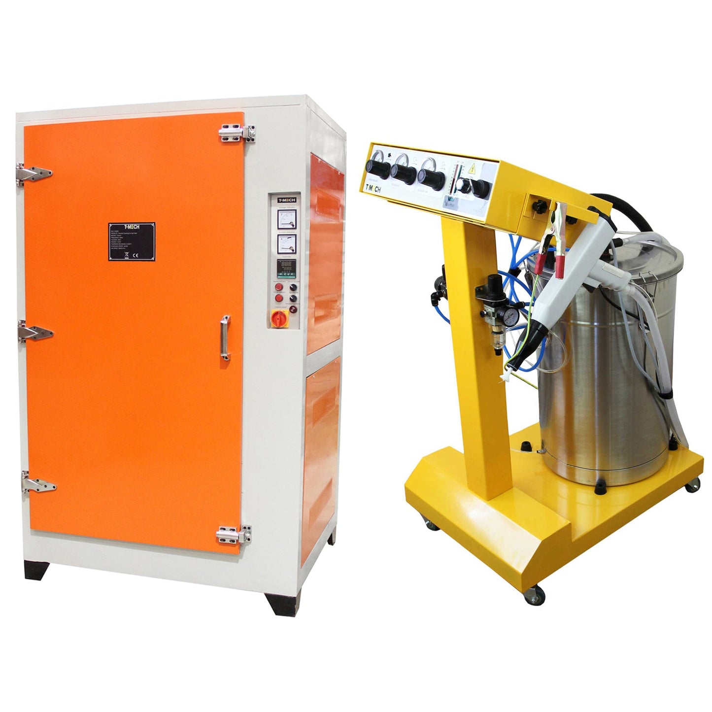 Powder Coating Bundle, Machine & Curing Oven