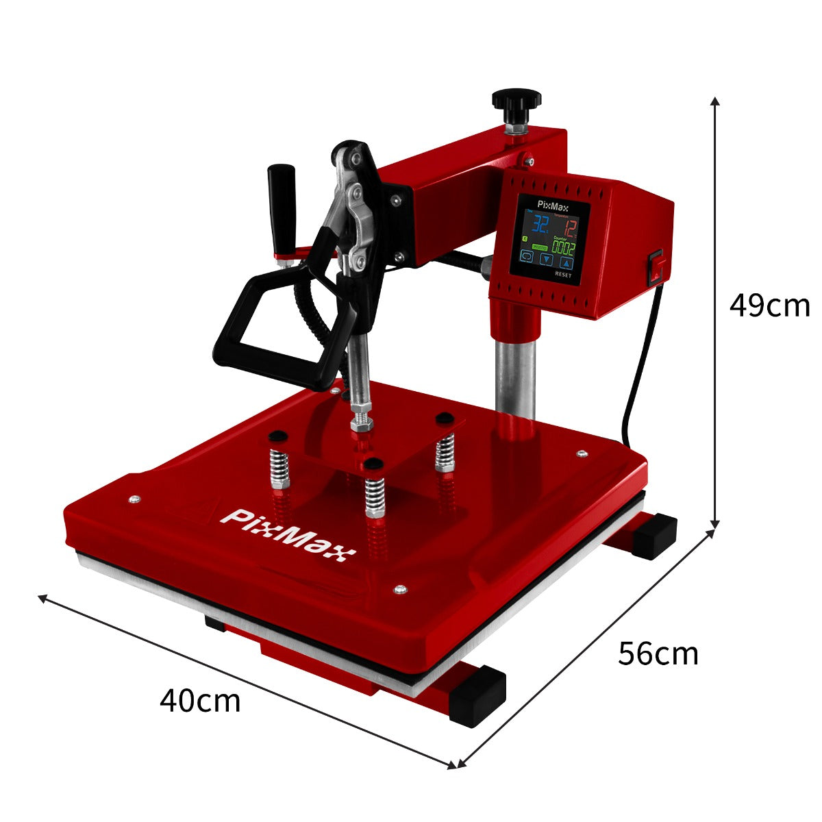 Swing Heat Press 38 x 38cm, Teflon Sheet & Sublimation Paper