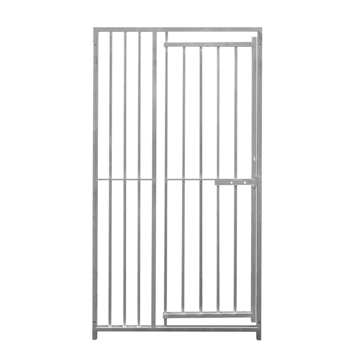 1m Dog Run Panel With Door – 8cm Bar Spacing