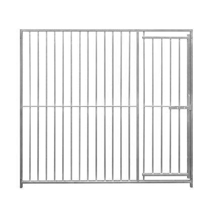 2m Dog Run Panel With Door – 8cm Bar Spacing