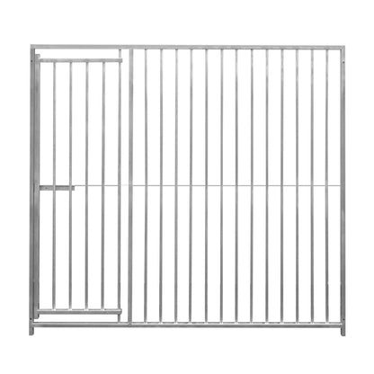 2m Dog Run Panel With Door – 8cm Bar Spacing