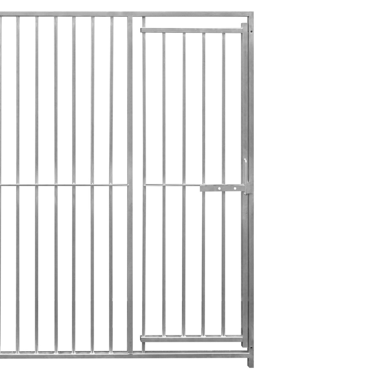 1.5m Dog Run Panel With Door – 5cm Bar Spacing