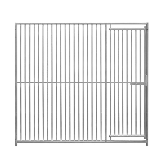 2m Dog Run Panel With Door – 5cm Bar Spacing