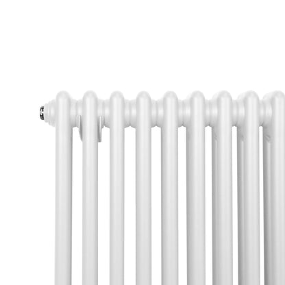 Traditional 2 Column Radiator - 600 x 832mm - White