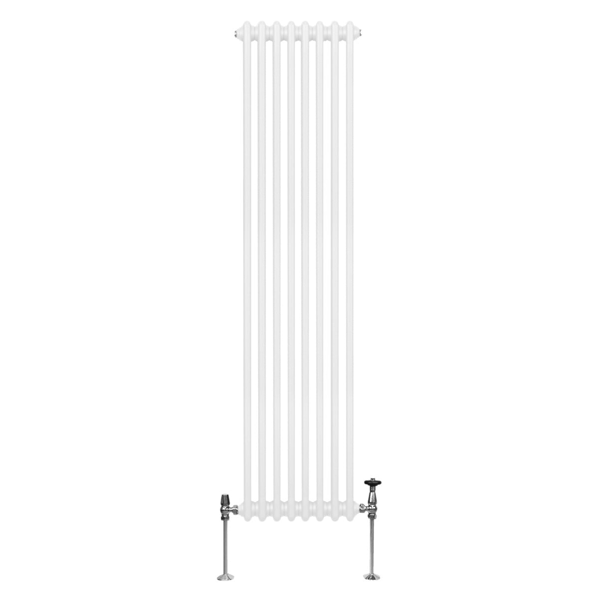 Traditional 2 Column Radiator - 1800 x 382mm - White