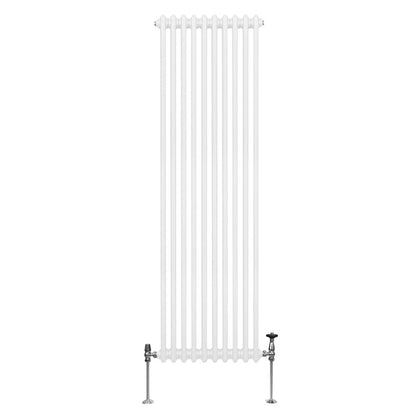 Traditional 2 Column Radiator - 1800 x 472mm - White