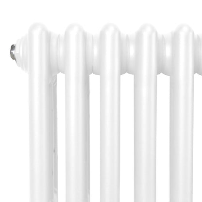 Traditional 3 Column Radiator - 300 x 832mm - White