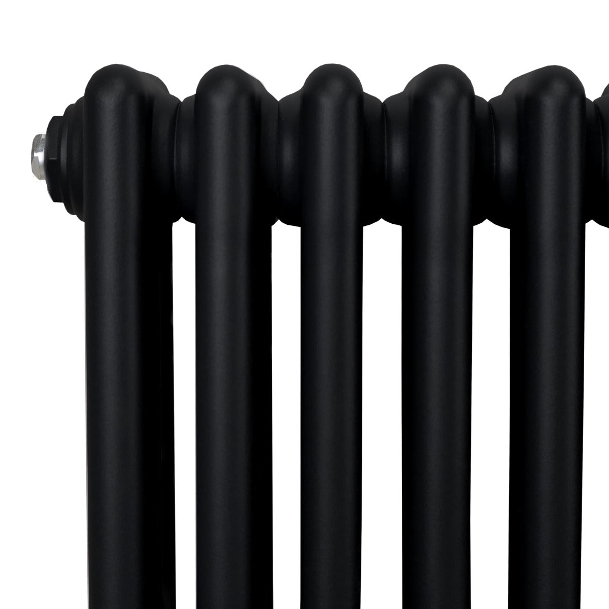 Traditional 3 Column Radiator - 300 x 832mm - Black