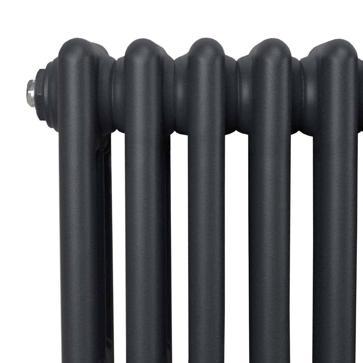 Traditional 3 Column Radiator - 600 x 832mm - Anthracite Grey