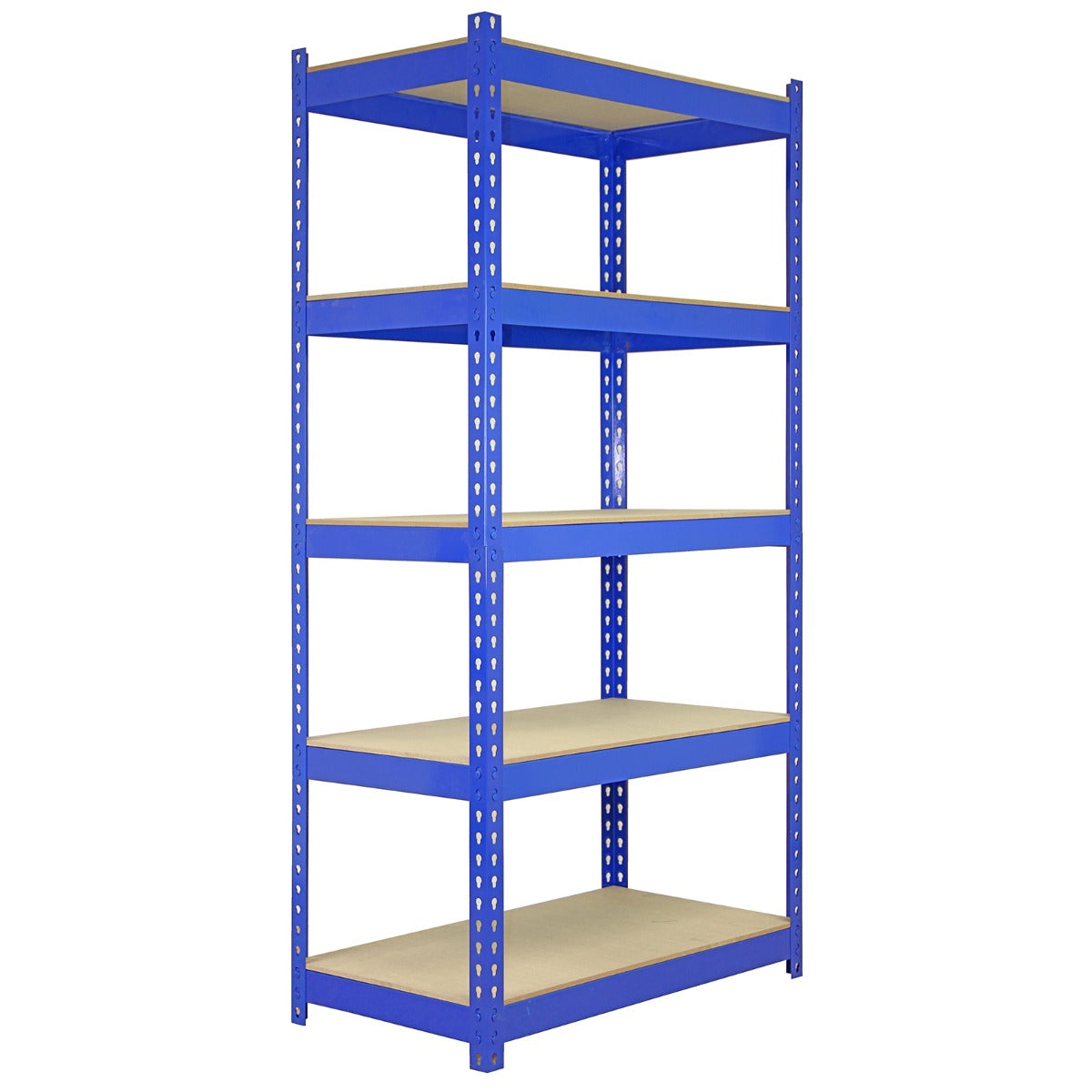 2 x T-RAX Blue Metal Racking Units 75cm x 150cm x 30cm