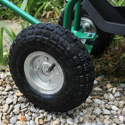 Heavy-Duty Mobile Garden Seat