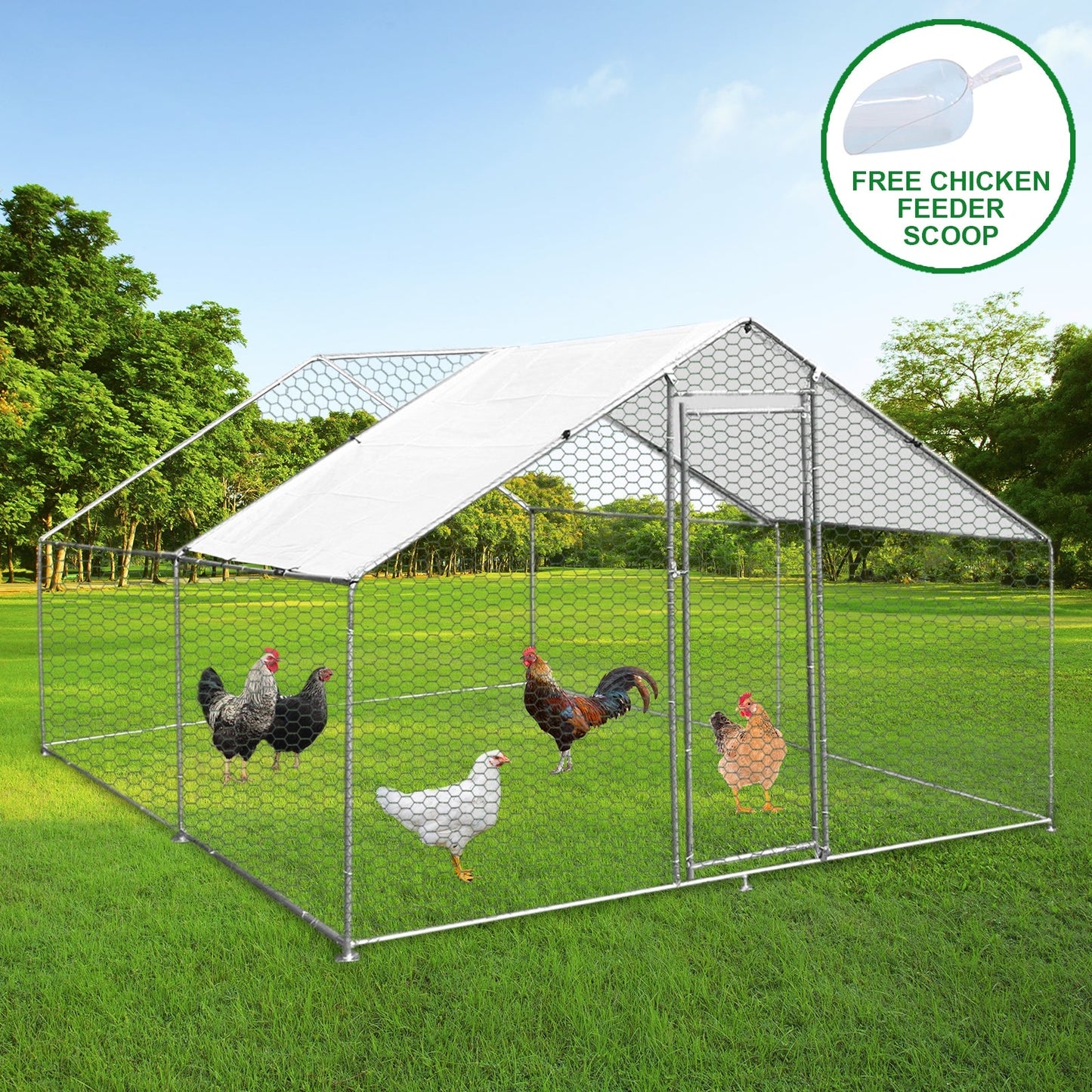 Chicken Run 3m x 4m x 2m