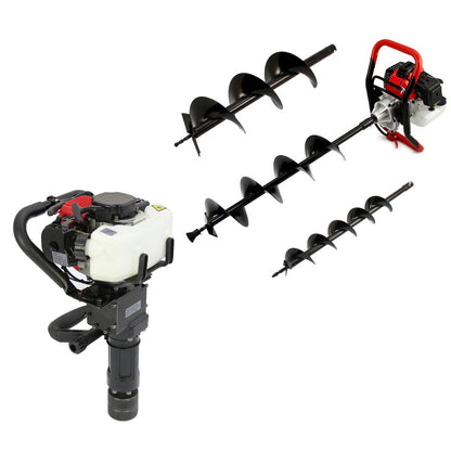 T-Mech Earth Auger & 2-Stroke Post Driver