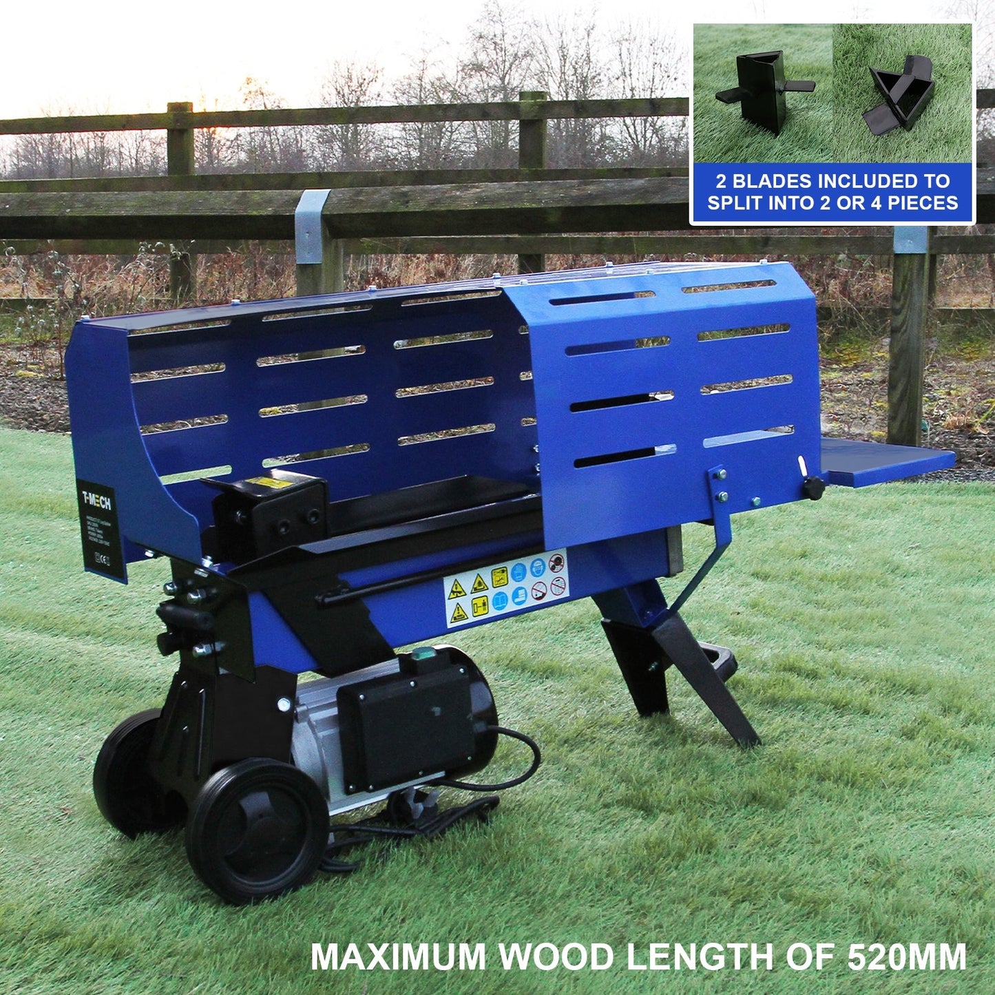 T-Mech 7T Log Splitter 520mm