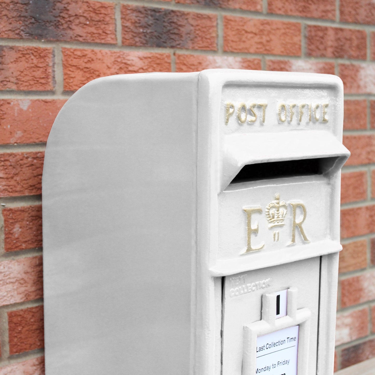 White Royal Mail Post Box