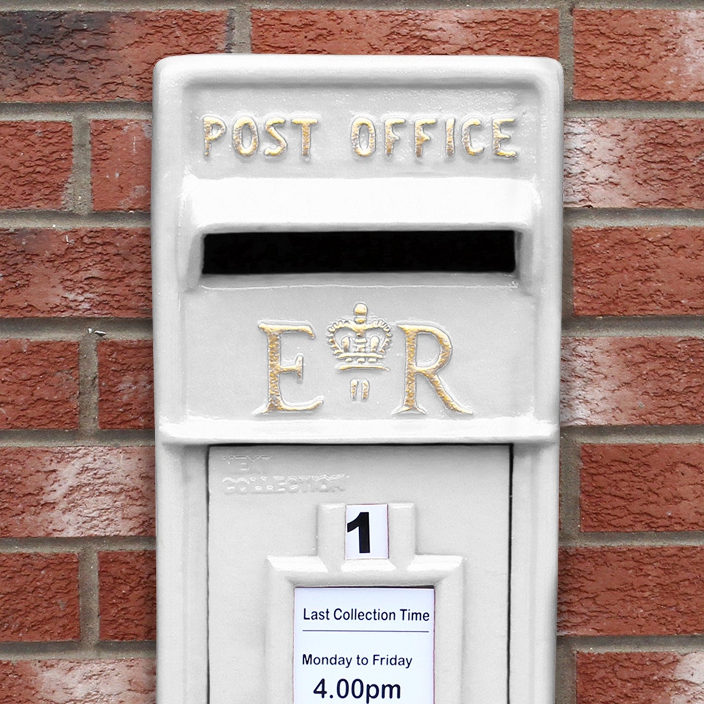 White Royal Mail Post Box