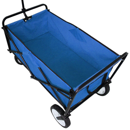 Foldable Garden Cart - Blue