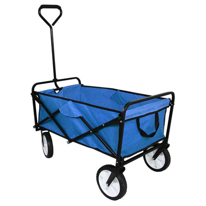 Foldable Garden Cart - Blue