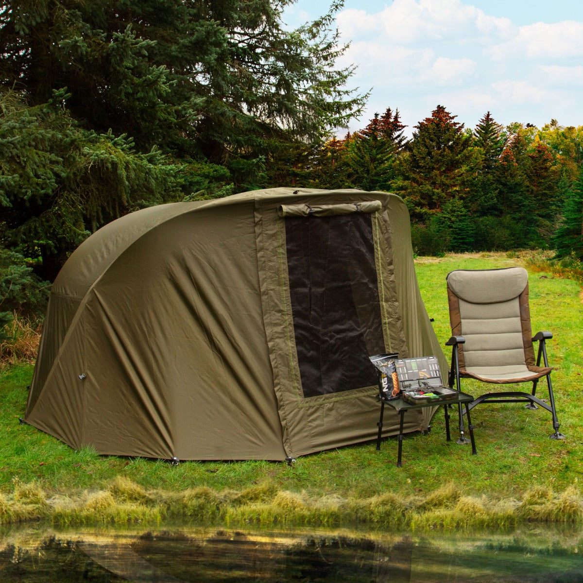 Fishing Bivvy 2-Man / 300cm with Overwrap