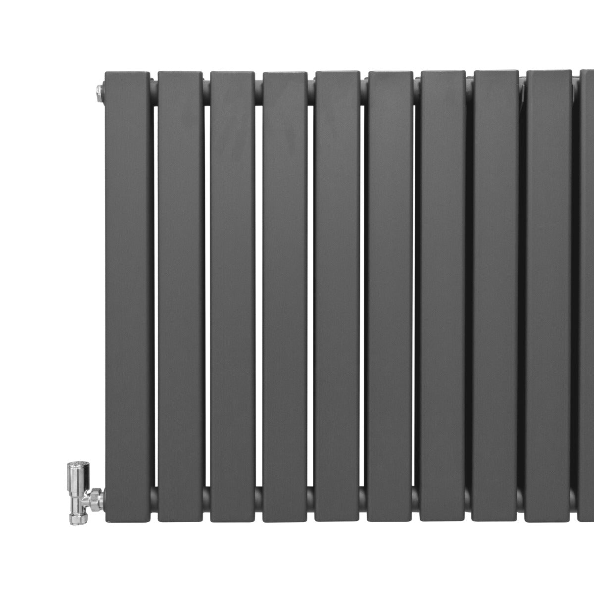 Designer Flat Panel Radiators Anthracite Grey 600mm x 910mm