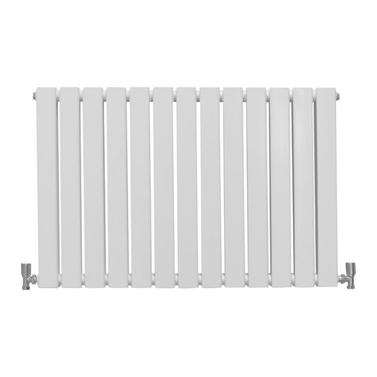 Designer Flat Panel Radiators Gloss White 600mm x 910mm