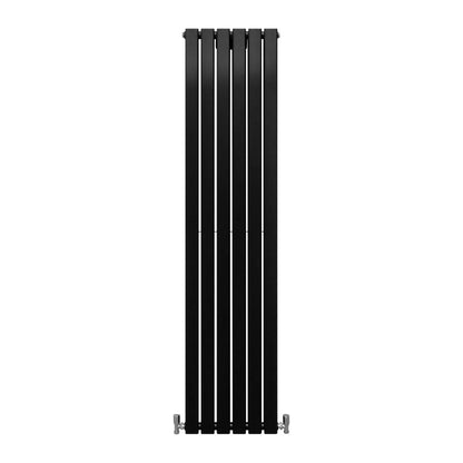 Designer Flat Panel Radiators Matt Black 1800mm x 420mm