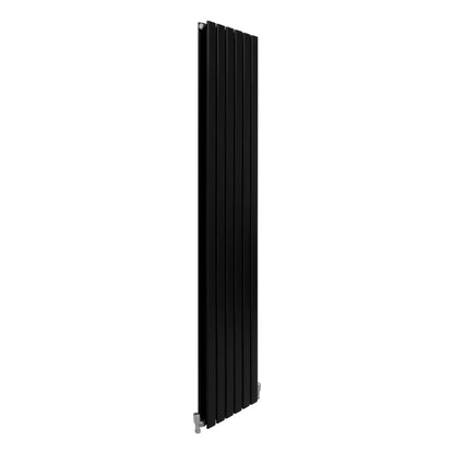 Designer Flat Panel Radiators Matt Black 1800mm x 420mm