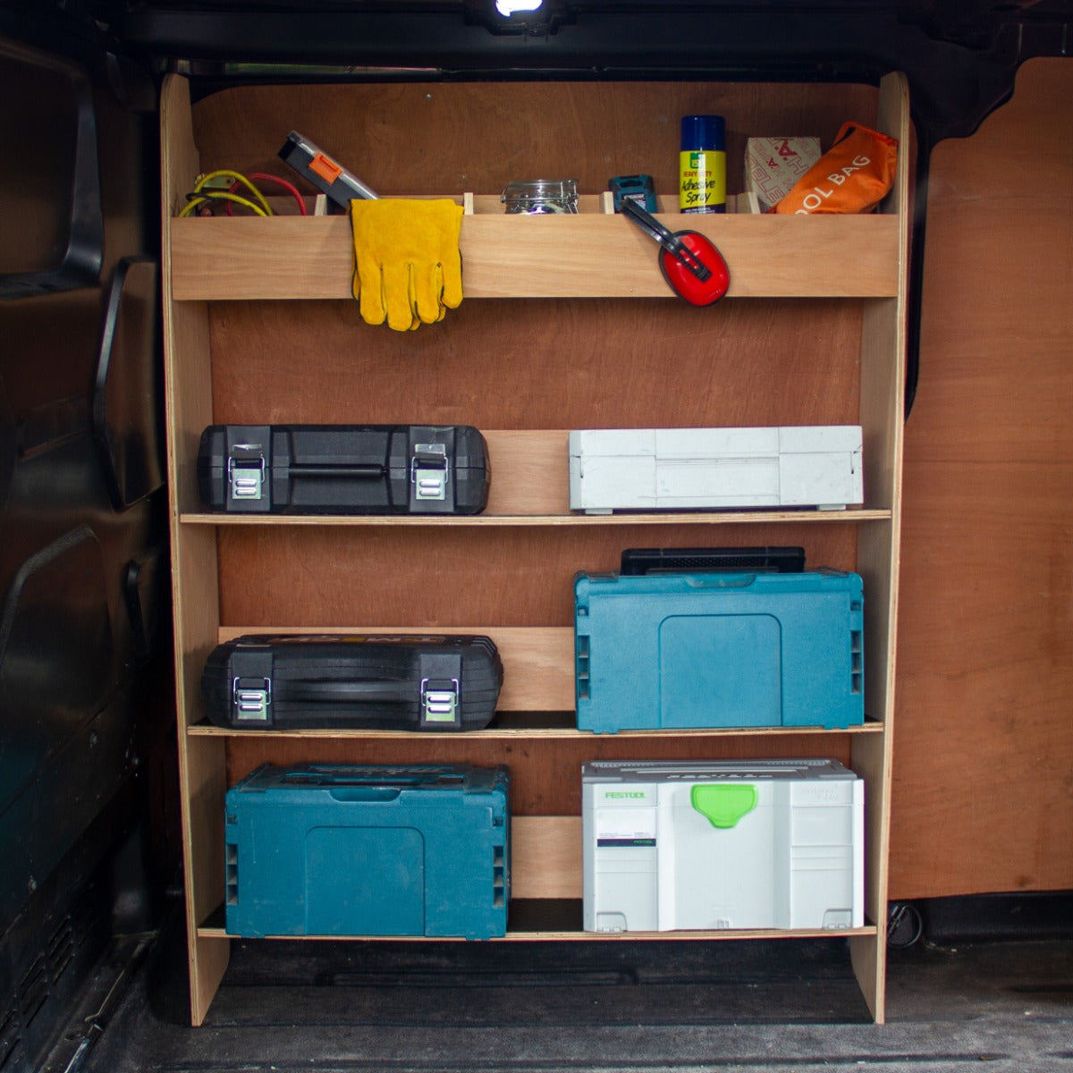 Ford Transit Custom Toolbox Van Racking