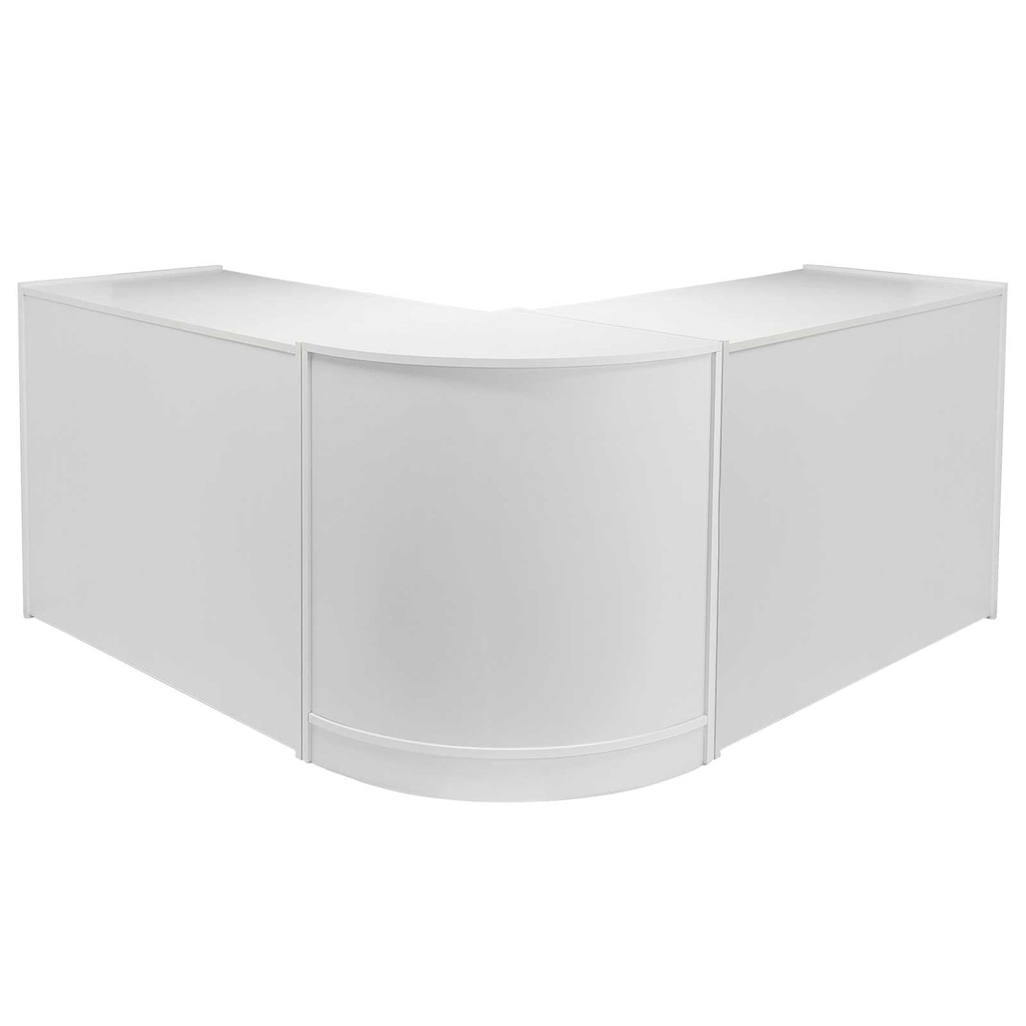 Zodiac Brilliant White Shop Counter & Retail Display Set