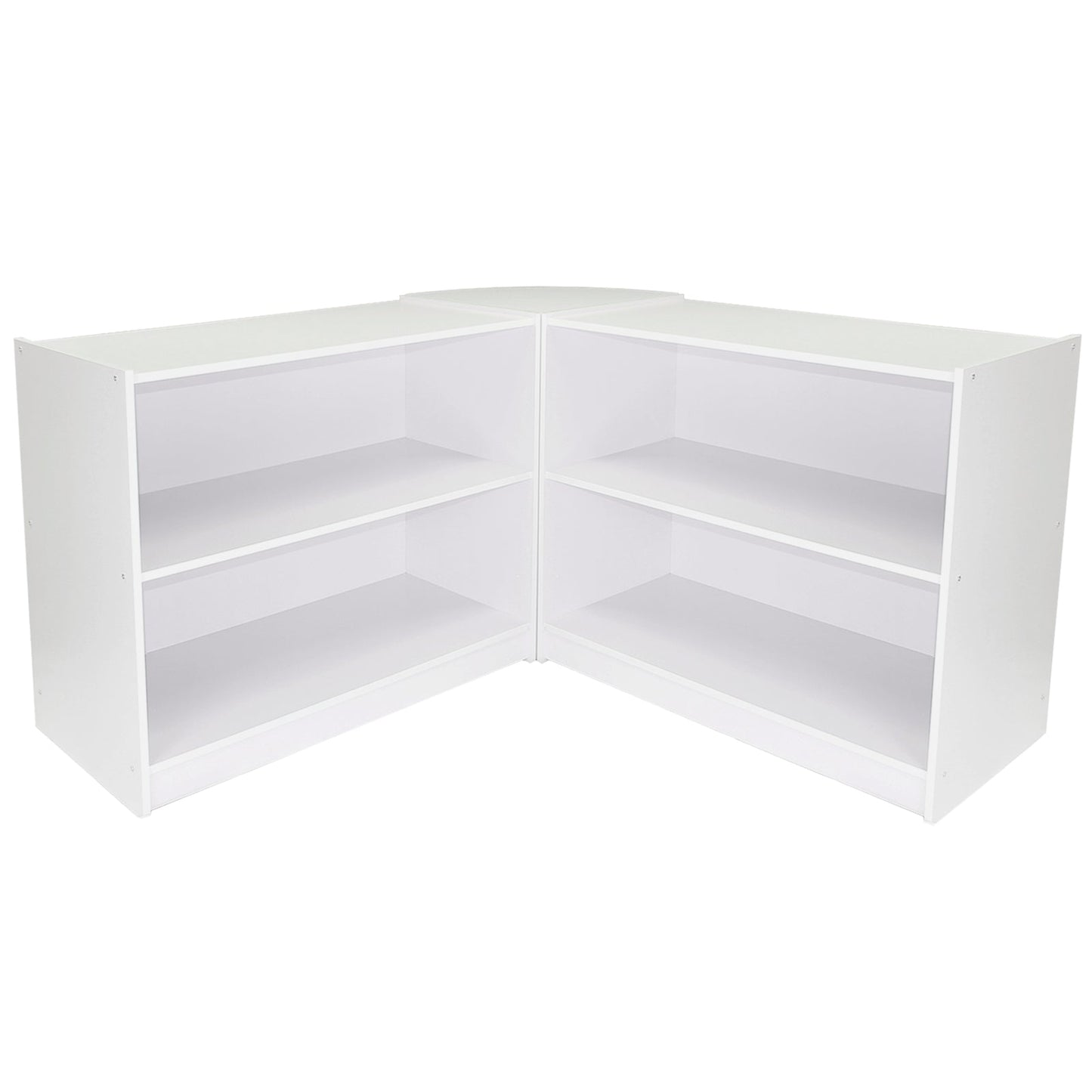 Zodiac Brilliant White Shop Counter & Retail Display Set