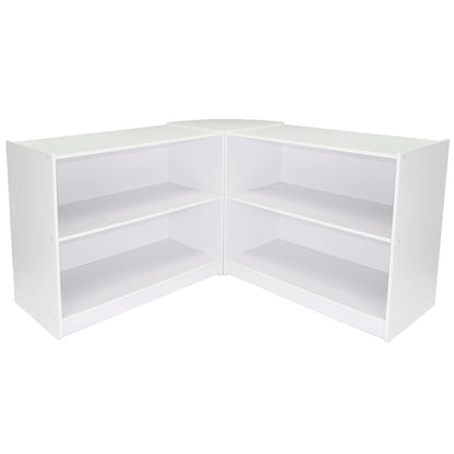 Zodiac Brilliant White Shop Counter & Retail Display Set