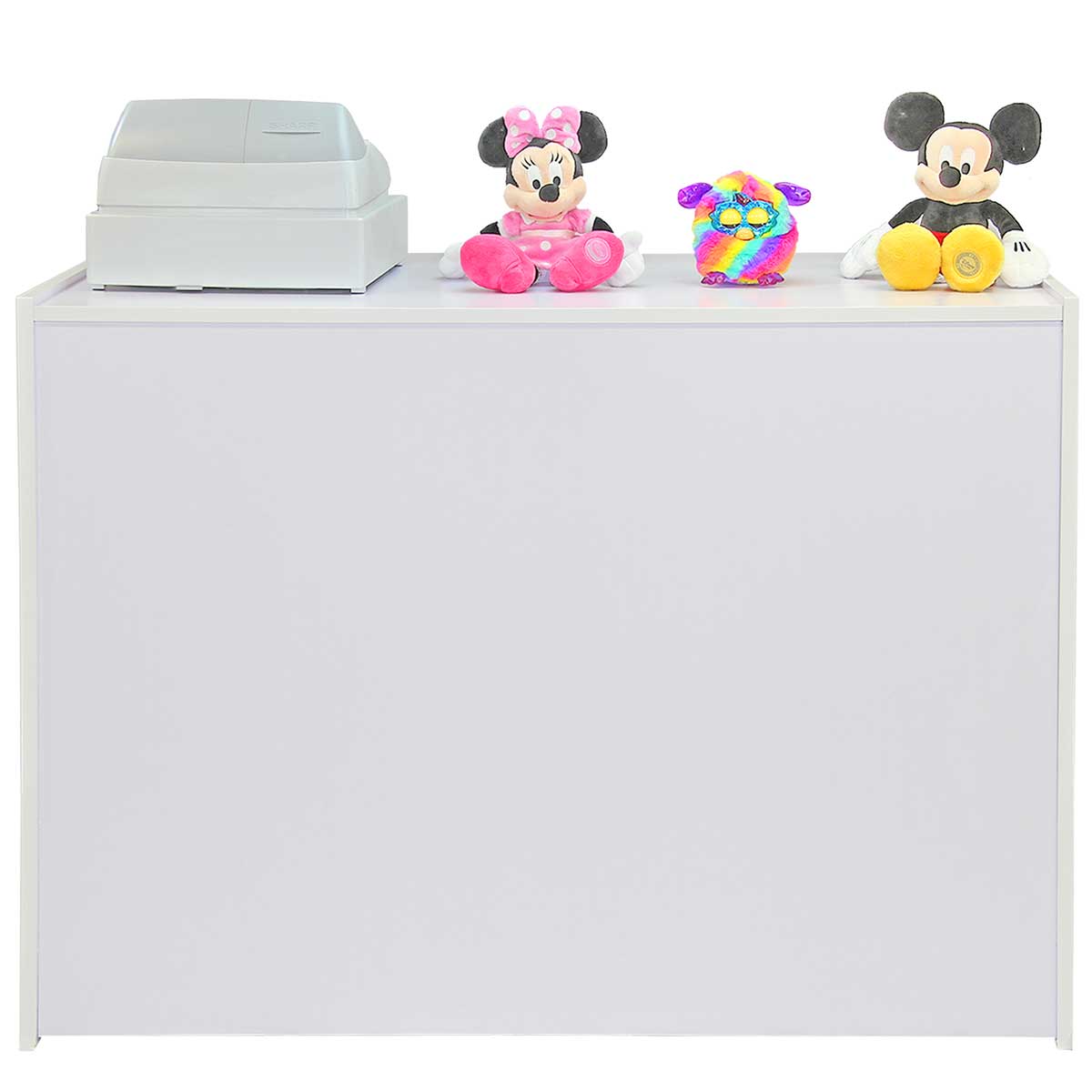 Zodiac Brilliant White Shop Counter & Retail Display Set