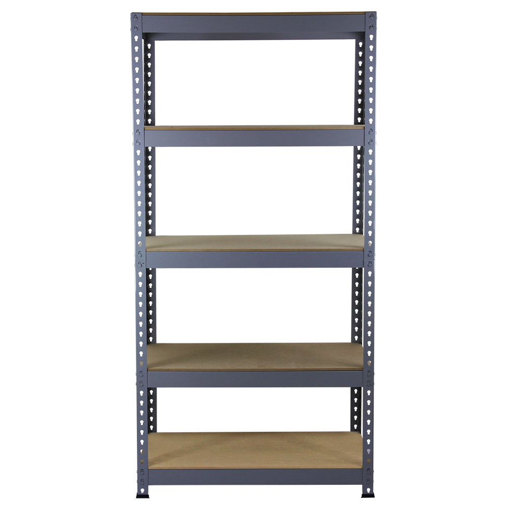 Q-Rax Grey Shelving Units - 90cm x 180cm x 50cm