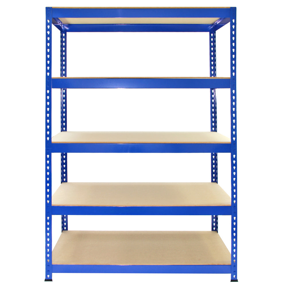 3 x Q-Rax Warehouse shelves 120cm