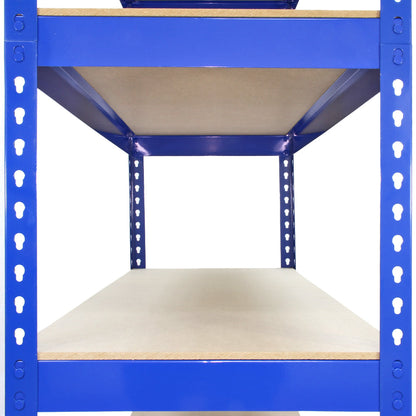 Q-Rax Blue Metal Racking Units 120 x 50 x 180cm