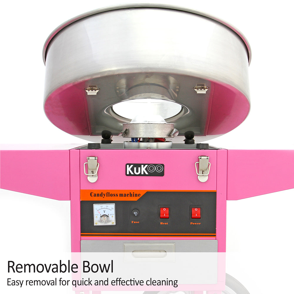 KuKoo Candy Floss Machine & Cart