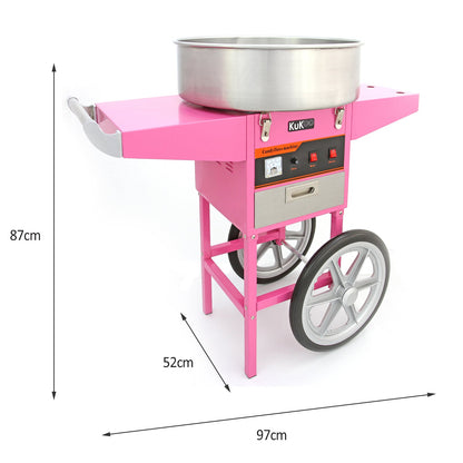 KuKoo Candy Floss Machine & Cart