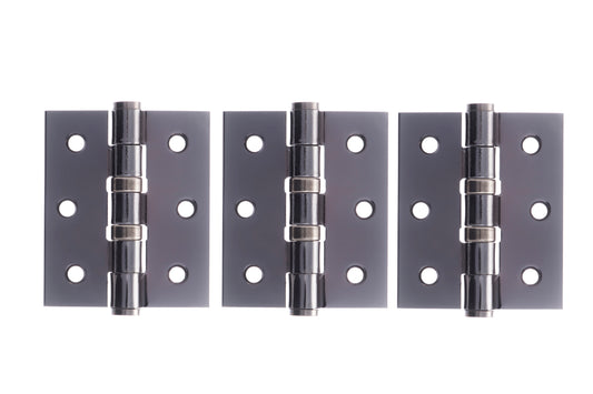 Atlantic Ball Bearing Hinges 3" x 2.5" x 2.5mm set of 3 - Black Nickel - A2HB32525BN(3) - (Set of 3)