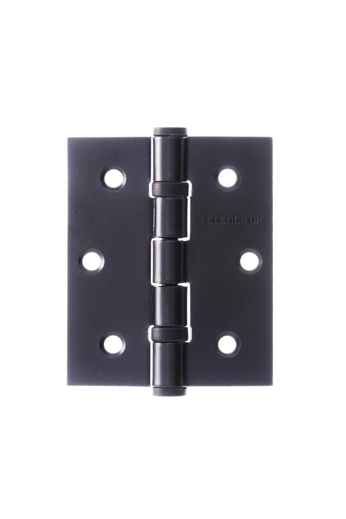 Atlantic Ball Bearing Hinges 3" x 2.5" x 2.5mm - Matt Black - A2HB32525MB - (Pair)