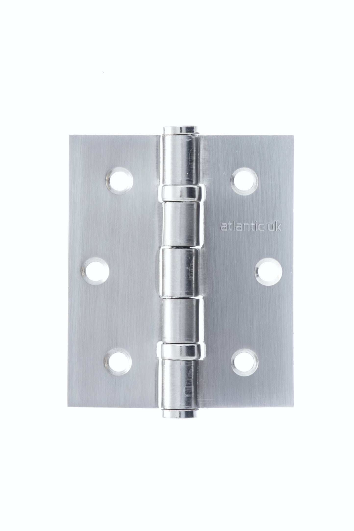 Atlantic Ball Bearing Hinges 3" x 2.5" x 2.5mm - Satin Chrome - A2HB32525SC - (Pair)