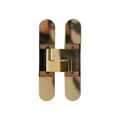 AGB Eclipse Fire Rated Adjustable Concealed Hinge - Polished Brass - AGBH32PB -