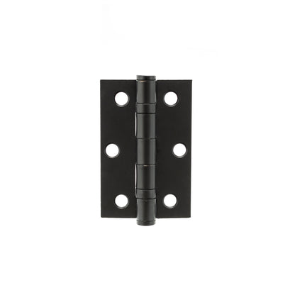 Atlantic Ball Bearing Hinges 3" x 2" x 2mm - Matt Black - AH322MB - (Pair)