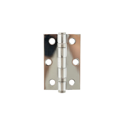 Atlantic Ball Bearing Hinges 3" x 2" x 2mm - Polished Chrome - AH322PC - (Pair)