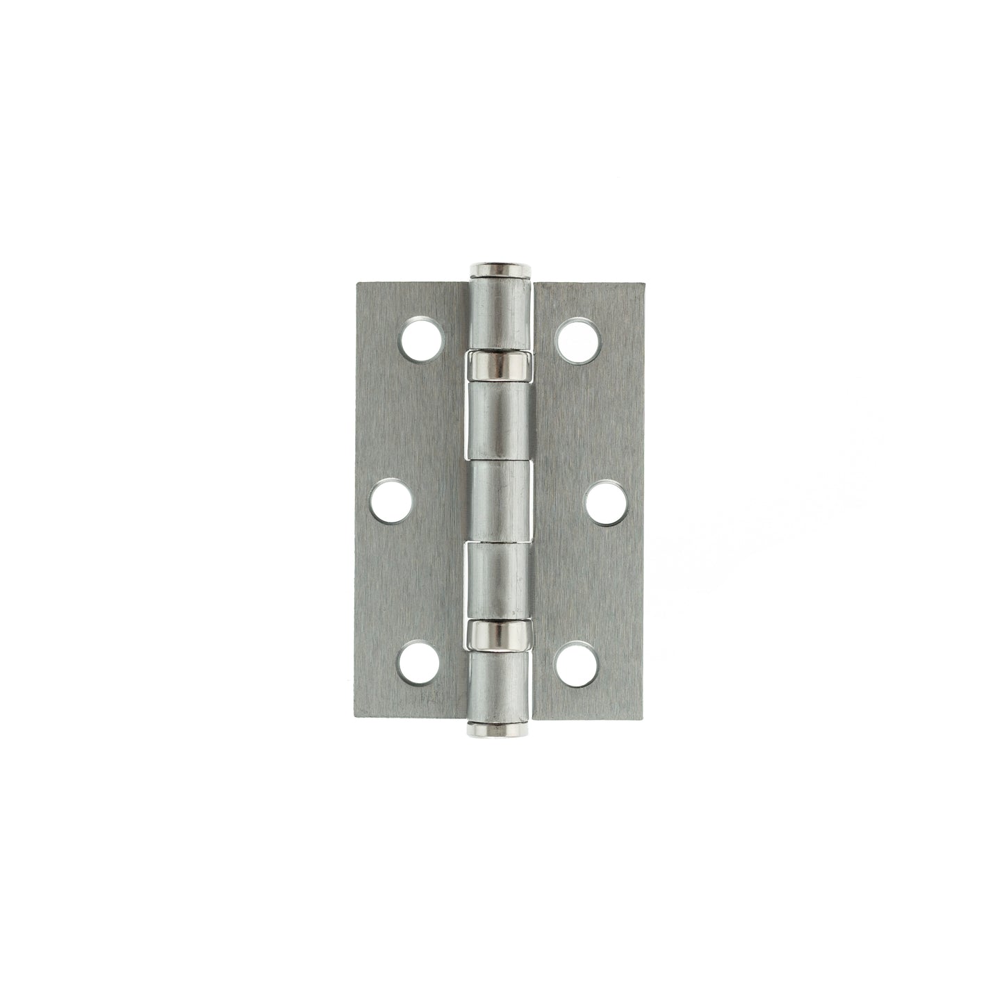 Atlantic Ball Bearing Hinges 3" x 2" x 2mm - Satin Chrome - AH322SC - (Pair)