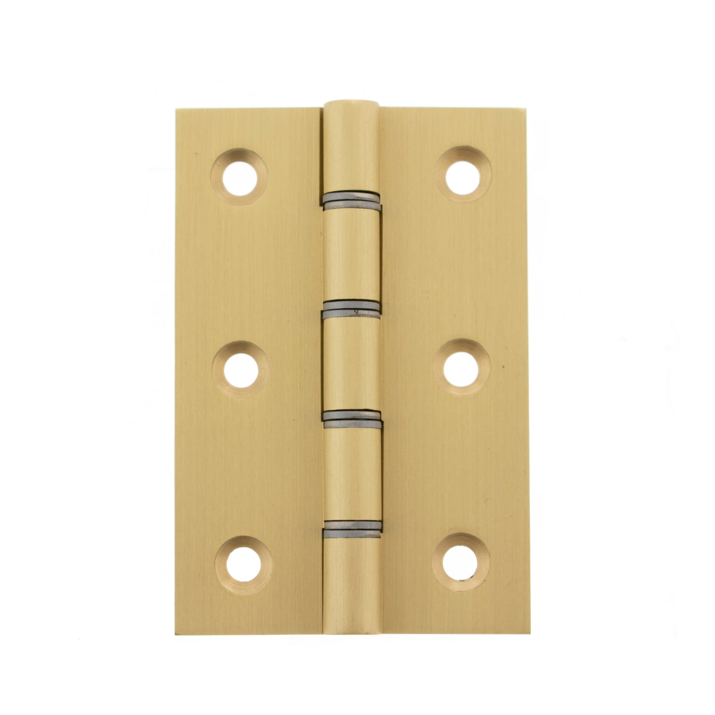 Atlantic Washered Hinges 3" x 2" x 2.2mm - Satin Brass - AWH3222SB - (Pair)