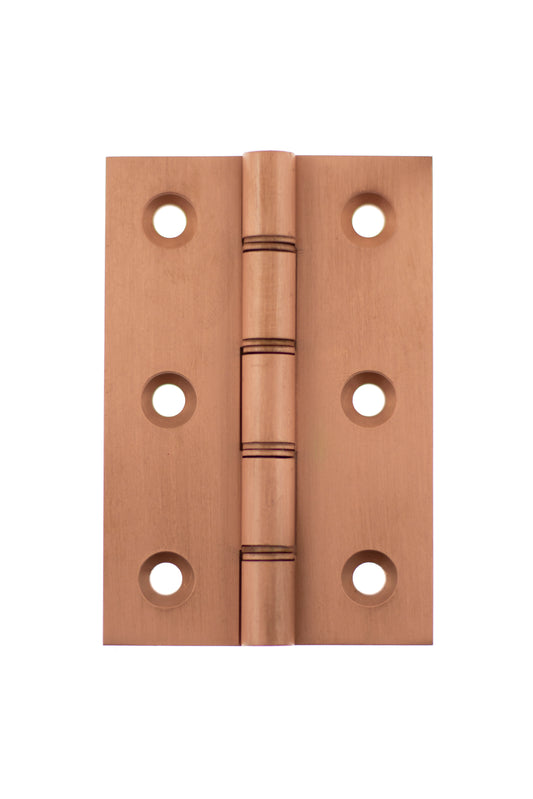 Atlantic Washered Hinges 3" x 2" x 2.2mm - Urban Satin Copper - AWH3222USC - (Pair)