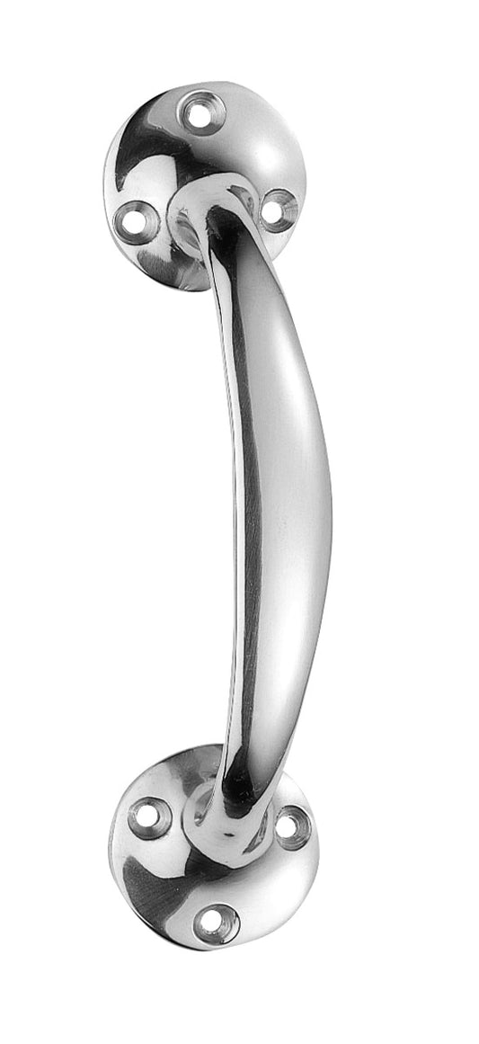 VICTORIAN - BOW HANDLE - POLISHED CHROME - 152MM