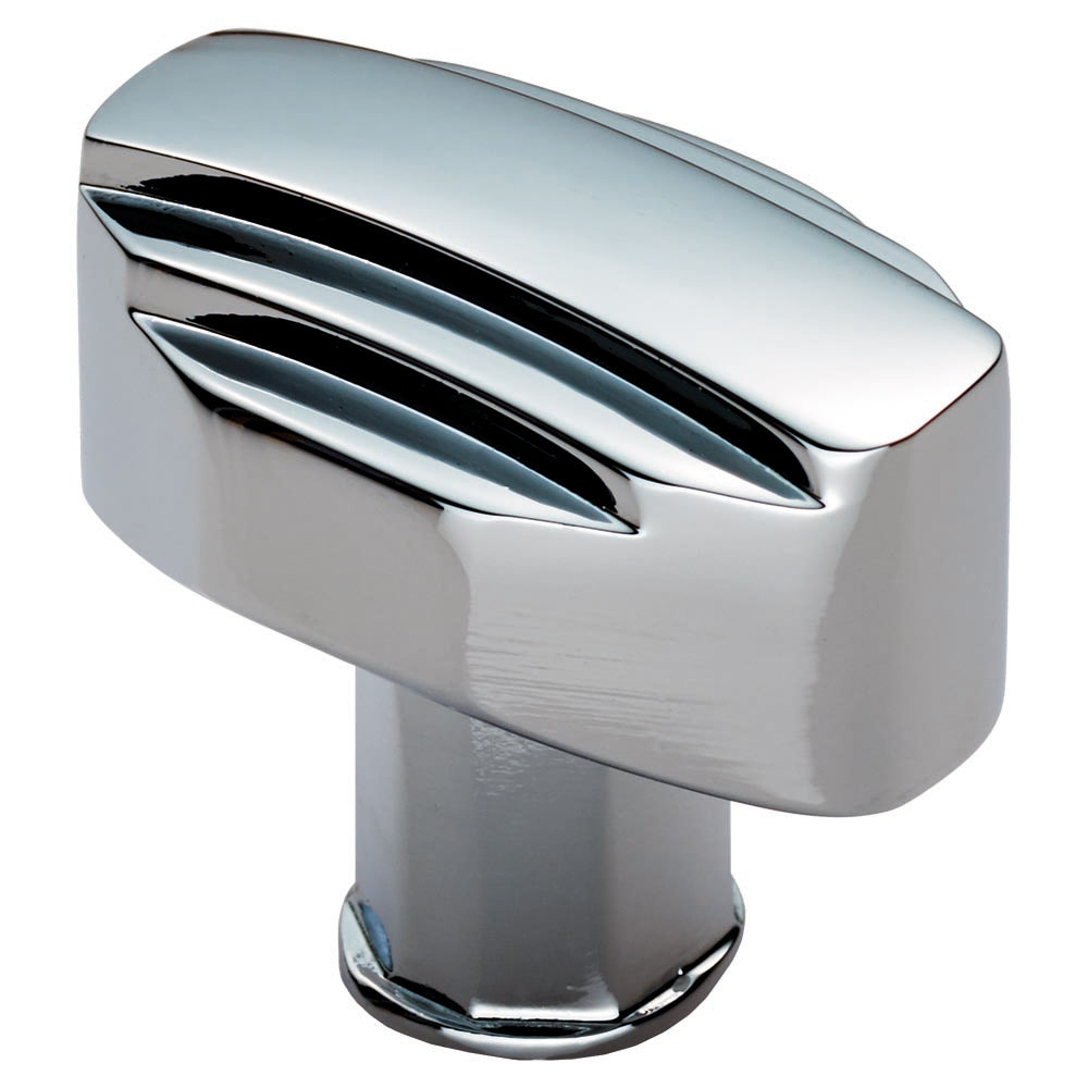 FTD ART DECO KNOB 30MM - POLISHED CHROME - 30