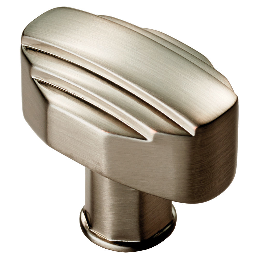 FTD ART DECO KNOB 30MM - SATIN NICKEL - 30